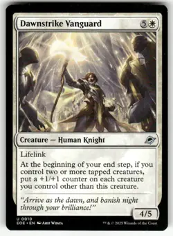 DAWNSTRIKE VANGUARD U MAGIC THE GATHERING MTG EDGE OF ETERNITIES 10 NM - Image 1
