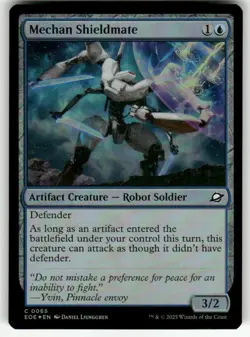MECHAN SHIELDMATE C MAGIC THE GATHERING MTG EDGE OF ETERNITIES 65 FOIL NM - Image 1
