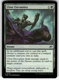CLOSE ENCOUNTER U MAGIC THE GATHERING MTG EDGE OF ETERNITIES 176 NM - Image 1