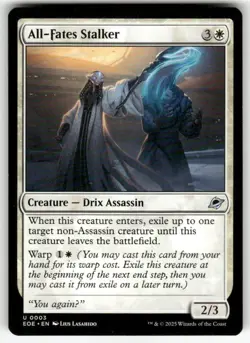 ALL-FATES STALKER U MAGIC THE GATHERING MTG EDGE OF ETERNITIES 3 NM - Image 1