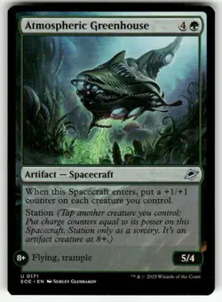 ATMOSPHERIC GREENHOUSE U MAGIC THE GATHERING MTG EDGE OF ETERNITIES 171 NM - Image 1