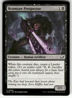 BEAMSAW PROSPECTOR C MAGIC THE GATHERING MTG EDGE OF ETERNITIES 89 NM - Image 1