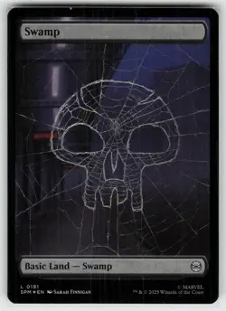 Swamp (0191) Foil L Marvel's Spider-Man 191 MTG - Image 1