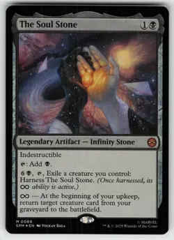 The Soul Stone Foil M Marvel's Spider-Man 66 MTG - Image 1