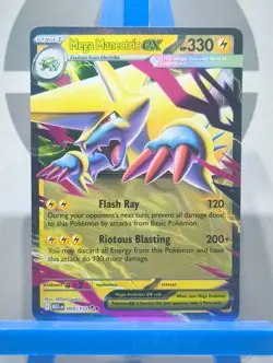 Mega Manectric EX ME01: Mega Evolution 050/132 Double Rare - Pokemon TCG - Image 2