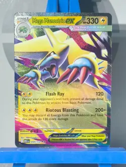 Mega Manectric EX ME01: Mega Evolution 050/132 Double Rare - Pokemon TCG - Image 4