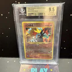 ENTEI NEO 2 PROMO BGS 9.5 GEM MINT POKEMON GIAPPONE REVERSE HOLO 2000 N. 244 JAP - Image 2