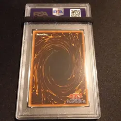 YuGiOh Dark Magician Girl Pentagram Millennium PSA10 Trading Card Chip Pack - Image 2