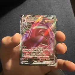 Pokemon TCG Card Gengar VMAX 157/264 SWSH08 Fusion Strike Holo NM Ultra RARE - Image 1