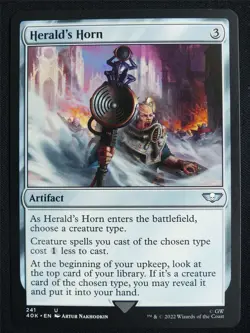 Herald's Horn - 40K - Mtg Card #3G1 - Image 1