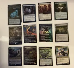 Magic the Gathering lot Commander 13 cards Adv in the Forgotten Realms, Aetherd - Image 1