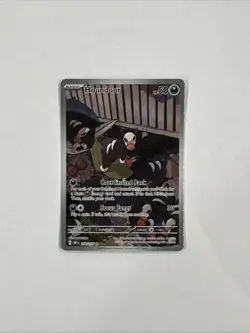 Pokemon Houndour Card 204/197 Obsidian Flames Near Mint - Image 1