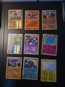 Pokemon TCG 9 Card Lot All Holo & Reverse Holo - CA - Image 1