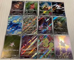 Pokemon TCG [AR] 12 Card SV8 FULL Complete Set Super Electric Breaker Japanese - Image 1