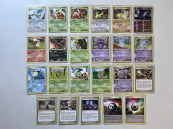 x23 Rising Rivals 2009 Pokemon Card Lot Platinum Reverse Holo Non Holo Rare PTCG - Image 1