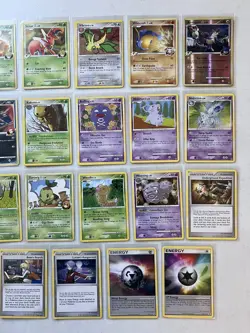 x23 Rising Rivals 2009 Pokemon Card Lot Platinum Reverse Holo Non Holo Rare PTCG - Image 3