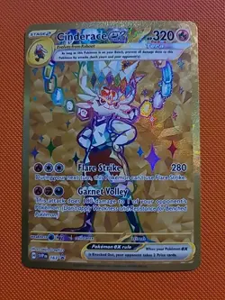 Cinderace EX 163 Holo Promo Card Scarlet & Violet - Image 1