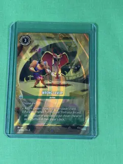Disney Lorcana Wrong Lever! Enchanted Card Reign of Jafar 216/204 - Image 4