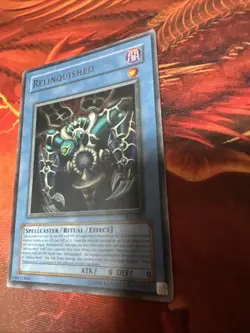 Relinquished SDP-001 Super Rare Holo Yugioh Card - Image 2