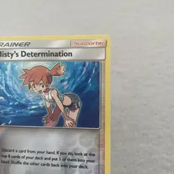 Pokemon Card Misty's Determination Hidden Fates Reverse Holo 62/68 - Image 3