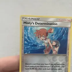 Pokemon Card Misty's Determination Hidden Fates Reverse Holo 62/68 - Image 4