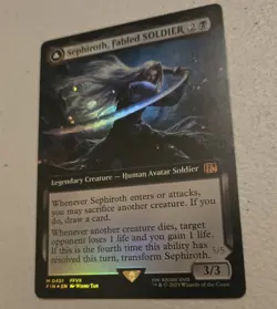 Sephiroth, Fabled SOLDIER FINAL FANTASY (FOIL) #115 - Image 1