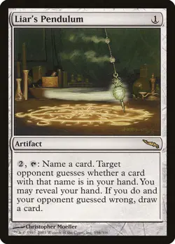 Liar's Pendulum [Mirrodin] Magic MTG - Image 1
