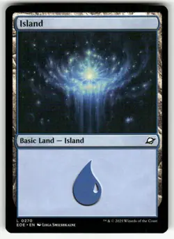 ISLAND () L MAGIC THE GATHERING MTG EDGE OF ETERNITIES 270 NM - Image 1