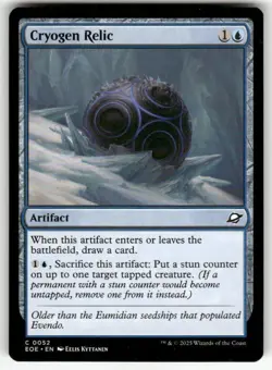 CRYOGEN RELIC C MAGIC THE GATHERING MTG EDGE OF ETERNITIES 52 NM - Image 1