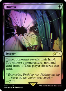 1X NM Duress Foil Secret Lair x Arcane - Image 1