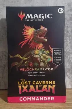 Magic The Gathering - Lost Caverns Of Ixalan - Veloci-Ramp-Tor Commander Deck - Image 1