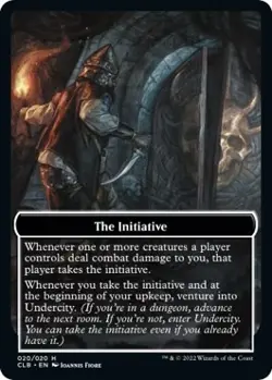 The Initiative // Undercity Double-Sided Token - 20 / English / Near Mint MTG - Image 1