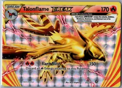 Talonflame Break 21/114 - Pokemon TCG XY: Steam Siege - Break Rare (NM) - Image 1