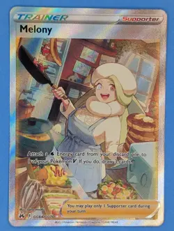 Melony GG64/GG70 Pokemon TCG Ultra Rare Crown Zenith: Galarian Gallery Near Mint - Image 1