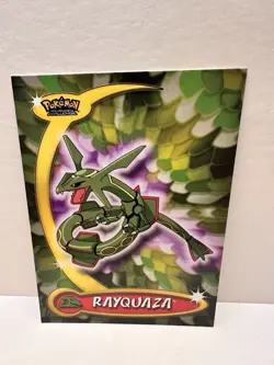 RAYQUAZA #54 NON-HOLO POKEMON TOPPS ADVANCED CHALLENGE 2004 - Image 1