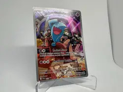Pokemon TCG Team Rocket’s Wobbuffet SVP 203 Black Star Promo✅ NM/M ✅ - Image 2