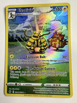 Electivire GG08/GG70 - Pokemon SWSH: Crown Zenith Galarian Gallery Mint - Image 1