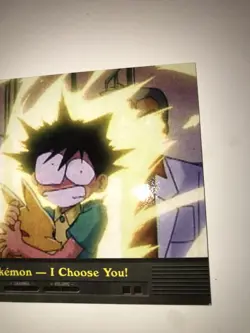 EP1 Pokemon I Choose You! Topps TV Animation Series 2 2000's - Image 3
