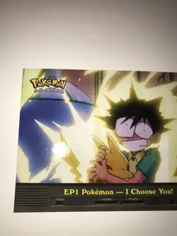 EP1 Pokemon I Choose You! Topps TV Animation Series 2 2000's - Image 4