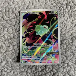 Pokemon TCG - Bulbasaur - 133/132 (IR Enhanced Stamped) - Mega: Mega Evolution - Image 1