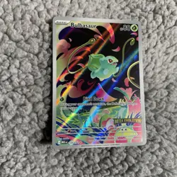 Pokemon TCG - Bulbasaur - 133/132 (IR Enhanced Stamped) - Mega: Mega Evolution - Image 2