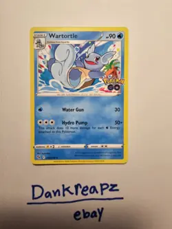 Wartortle 016/078 Pokemon GO Regular - Image 1