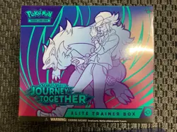 Lot 2: Pokemon Journey Together Elite Trainer Box NEW Sealed W/ 1 Pokemon Center - Image 2
