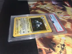 1999 POKEMON BASE SET GAME #9 MAGNETON-HOLO PSA 9 MINT - Image 3