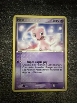 MEW RARE - POKEMON 111/110 EX FANTOMES HOLON FR - Image 1