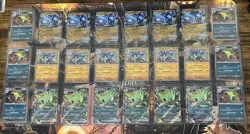 Pokemon Prismatic Evolutions Lucario & Tyranitar ex Prem Collection Stamp Lot x6 - Image 3