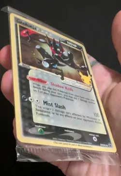 Greninja Gold Star Celebrations Promo SWSH144 2021 Pokemon TCG Sealed Card - Image 3