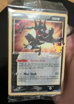 Greninja Gold Star Celebrations Promo SWSH144 2021 Pokemon TCG Sealed Card - Image 4