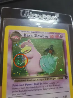 Dark Slowbro 12/82 Holo Swirl - Team Rocket - Pokemon Card - Excellent Condition - Image 3