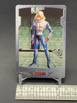 Shiek 08 The Legend of Zelda Card Bandai 1999 Japanese - Image 2